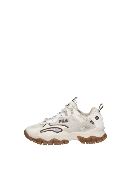 Sneakersy Fila Ray tracer skórzane beżowe
