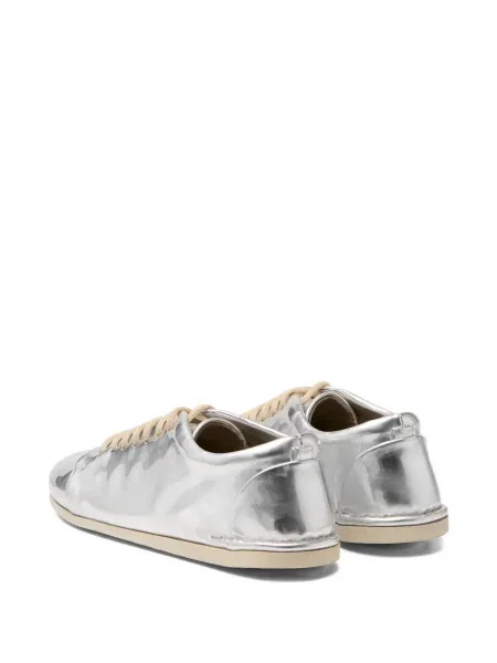 Sneakers Marsell με κορδόνια με δαντέλα ασημί