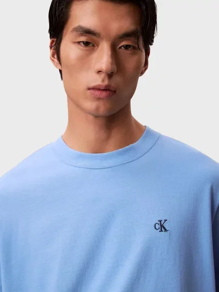 Футболка Calvin Klein Jeans блакитна