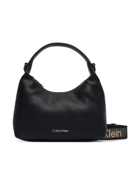 Calvin Klein Torba za čez ramo svetlo bež črna
