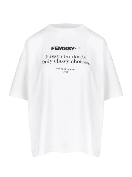 FEMSSY Tričko bílá