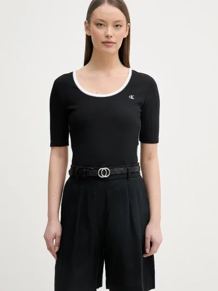 Calvin Klein Jeans tričko s černé