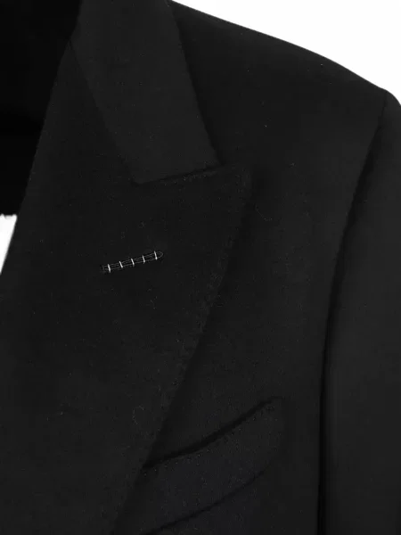 Palton Tom Ford de lână negru