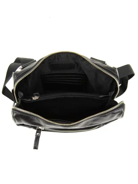 RoyalBag Мессенджер Шкіра чорний