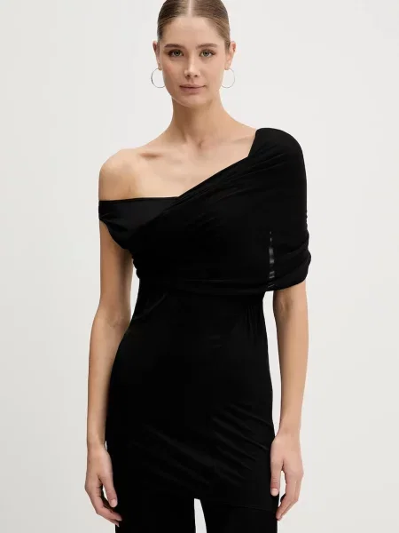 Blúzka Rick Owens Lilies Sahara čierna