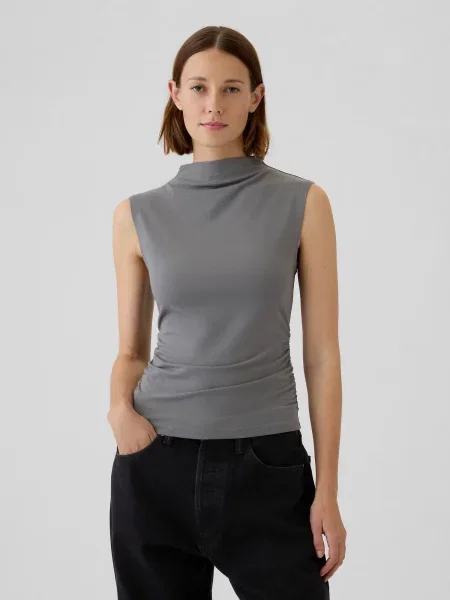 Top Gap brez rokavov siva