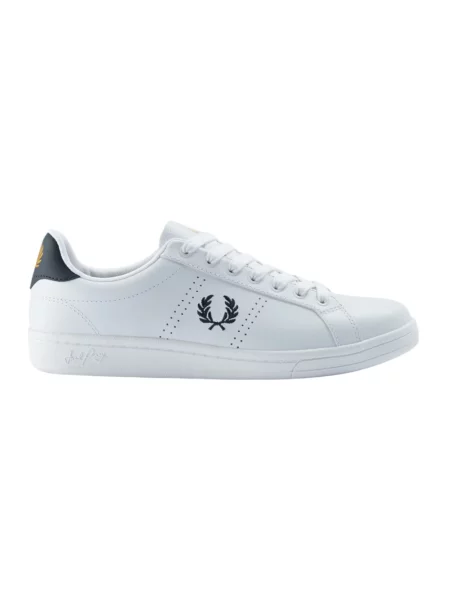Sneakers FRED PERRY Leather White/ Navy EUR 43 białe