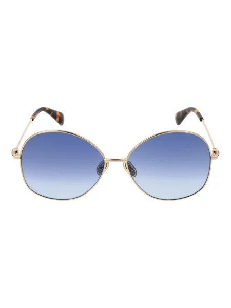 Okulary przeciwsłoneczne Max Mara żółte