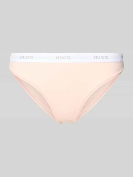 Figi z mieszanki bawełny model ‘HUGO ID BRIEF’ różowe