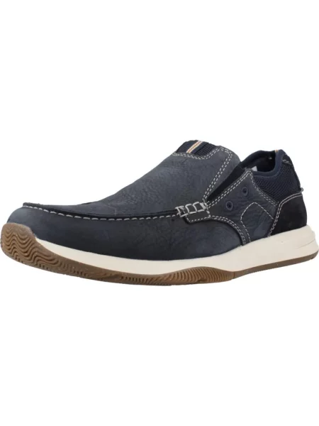 Sneakersy Clarks niebieskie