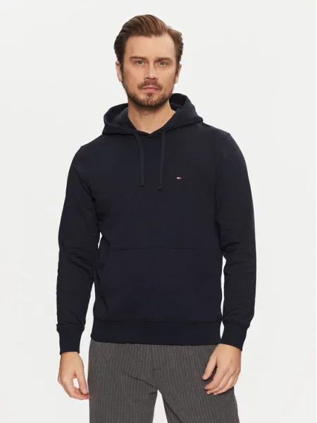 TOMMY HILFIGER Majica ESSENTIAL mornarska / rdeča bela