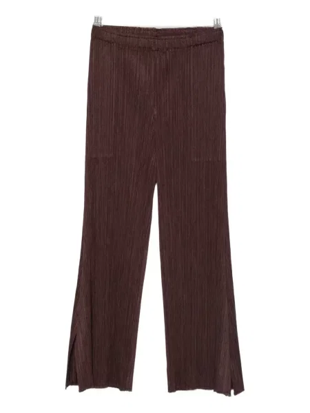 Pantaloni Pleats Please Issey Miyake maro