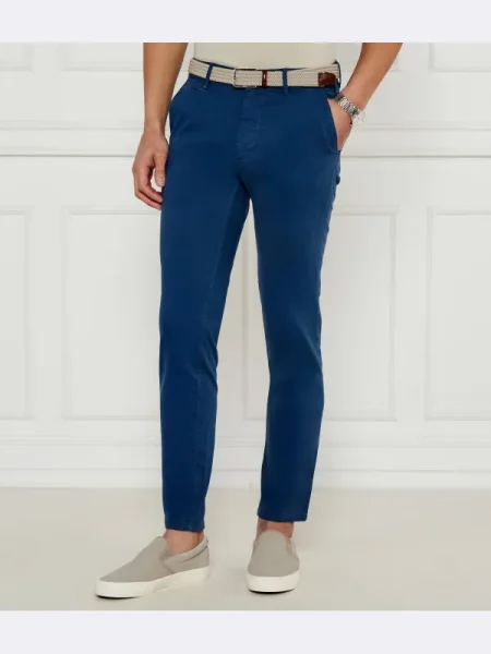 BOSS Orange pantaloni chinos pentru bărbați din cu Chino_slim portocaliu