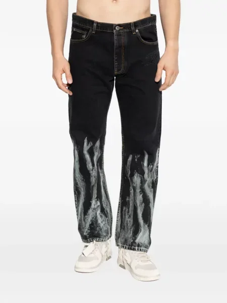 Grafic blugi Off-white cu imagine alb