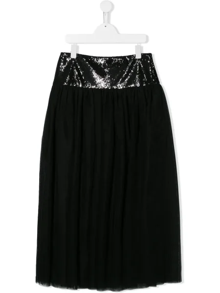 Spódnica dziecięca Balmain czarna