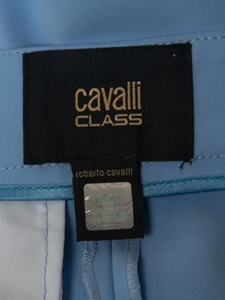 Pantaloni Cavalli Class albastru