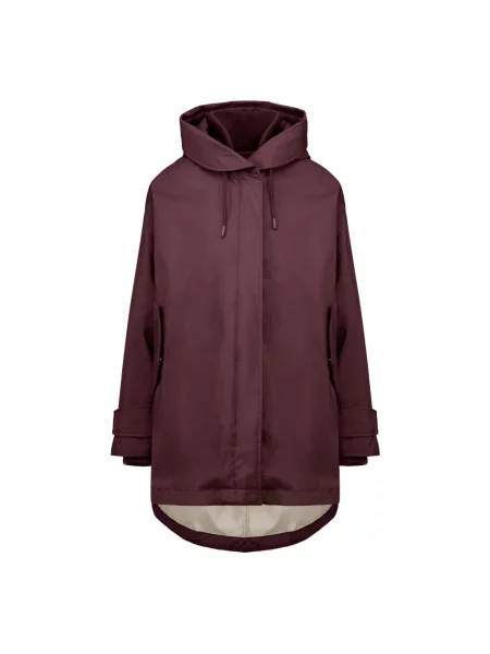 Parka Bomboogie z kapturem czerwona