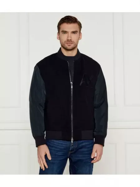 Armani Exchange Bomber dzseki kék