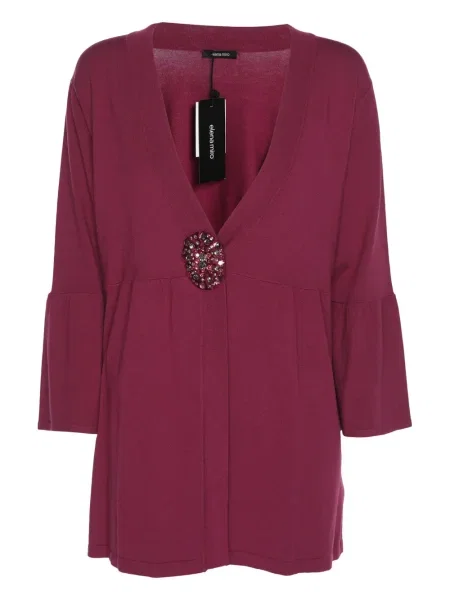 Bluză Elena Mirò cu decolteu în V roz