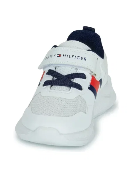 Tommy Hilfiger Tenisice Flag Low Cut Lace-Up/Velcro S bijela
