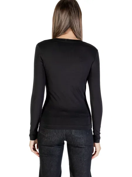 Tricou mânecă lungă Guess negru