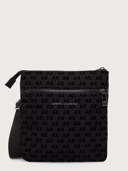 Armani Exchange Geantă reporter negru