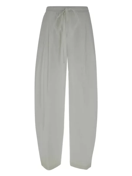 Szerokie spodnie The Andamane białe