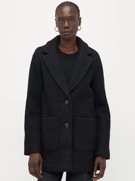 Vero Moda Tall Palton de primăvară-toamnă negru