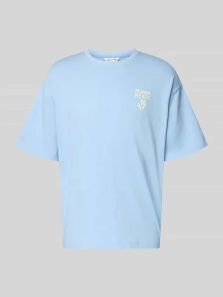 T-shirt o kroju relaxed fit z nadrukiem z napisem model RUDE' Casual Friday