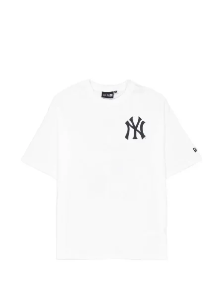 Tricou New Era Cap cu imagine alb