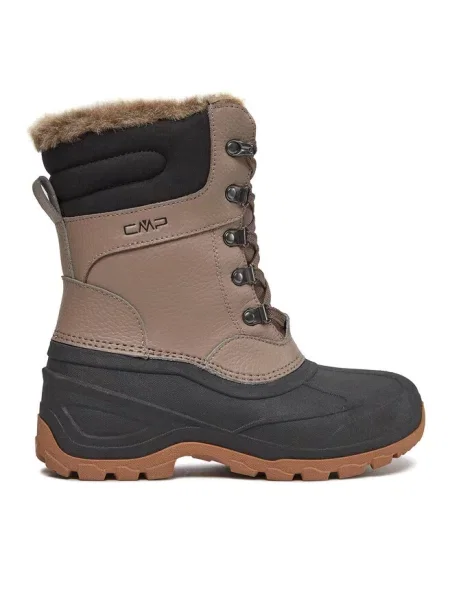 Śniegowce CMP Atka Snowboot Wp cenere brązowe