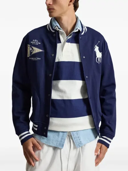 Șosete Polo Ralph Lauren cu broderie în carouri de flanelă verde