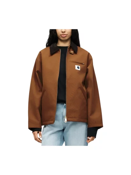 Kurtka przejściowa Carhartt Wip brązowa