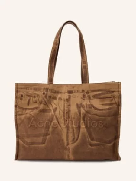 Acne Studios Nákupní Taška / světle hnědá