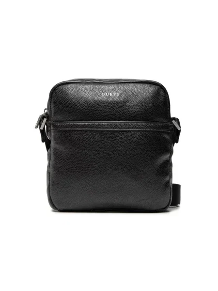 Zegarek Guess skórzany czarny