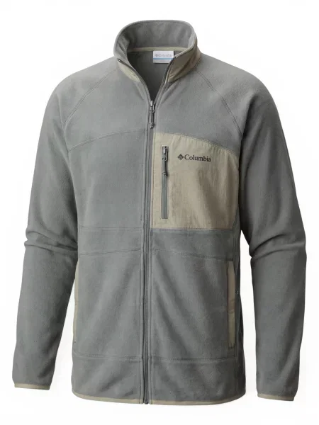 COLUMBIA Jachetă fleece funcțională Fast Trek petrol / deschis verde