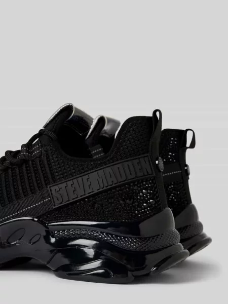 Sneakersy typu chunky z naszywką z logo model ‘Maxilla’ Steve Madden czarne