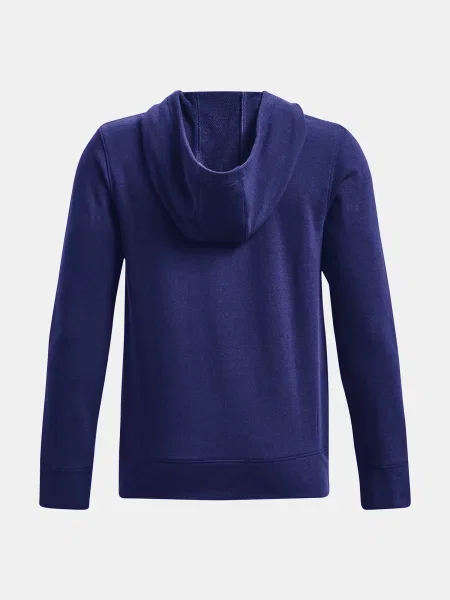 Суичър с качулка Under Armour синьо