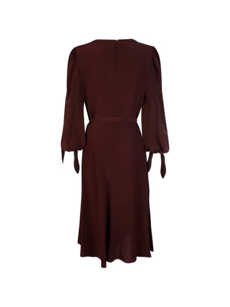Rochie midi Chloé până la genunchi de costum violet