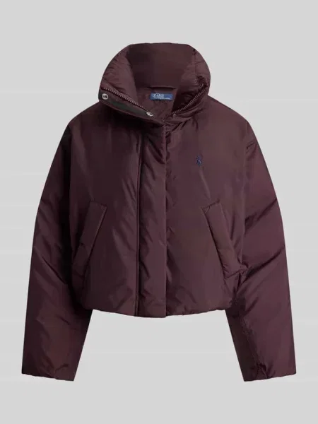 Kurtka pikowana o pudełkowym kroju z wyhaftowanym logo Polo Ralph Lauren