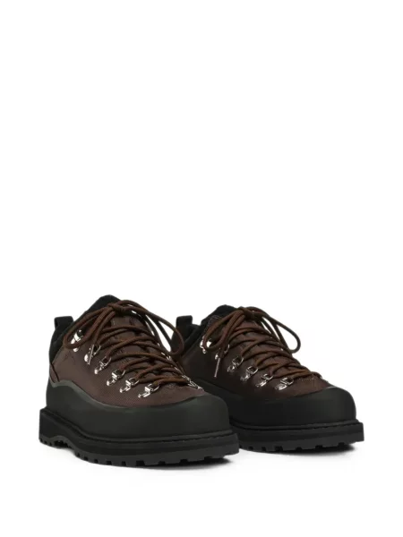 Fűzős csipkés sneaker Diemme barna