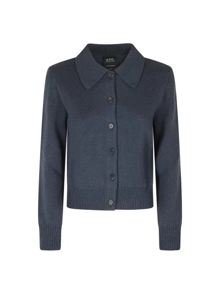 Kardigan A.p.c. niebieski