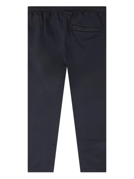 Pantaloni Stone Island cu broderie negru
