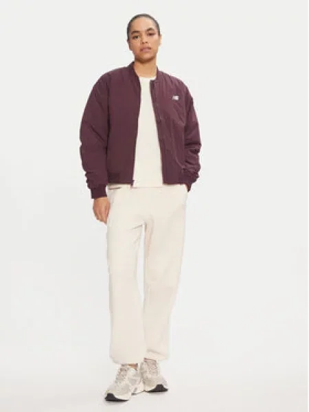 New Balance Bunda bomber hnědá
