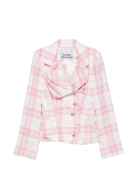 Kockás dzseki Vivienne Westwood fehér
