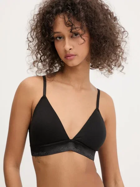 Calvin Klein Underwear trojúhelníková podprsenka černá