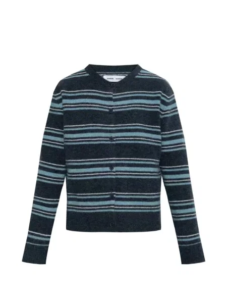 Cardigan Samsøe Samsøe albastru