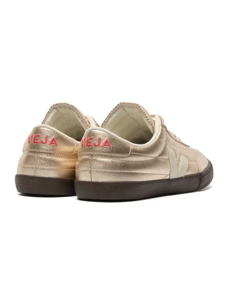 Sneakersy Veja skórzane żółte