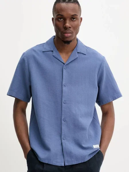 Marc O'Polo cămașă din regular albastru