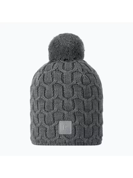 Gyerek sapka Reima Nyksund melange grey. Méret: 52 cm szürke
